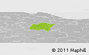 Physical Panoramic Map of Rägavere, lighten, desaturated