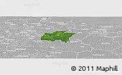 Satellite Panoramic Map of Rägavere, lighten, desaturated