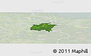 Satellite Panoramic Map of Rägavere, lighten