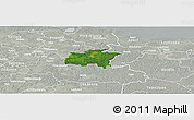 Satellite Panoramic Map of Rägavere, lighten, semi-desaturated