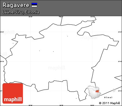 Blank Simple Map of Rägavere