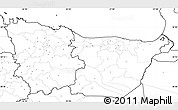 Blank Simple Map of Lääne-Viru, no labels