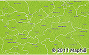 Physical 3D Map of Tamsalu