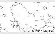 Blank Simple Map of Hanila