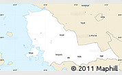 Classic Style Simple Map of Hanila
