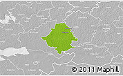 Physical 3D Map of Kullamaa, lighten, desaturated