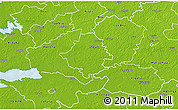 Physical 3D Map of Kullamaa