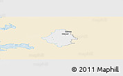 Classic Style Panoramic Map of Kullamaa, single color outside