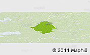 Physical Panoramic Map of Kullamaa, lighten