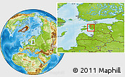 Physical Location Map of Lihula Linn