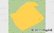Savanna Style Simple Map of Lihula Linn