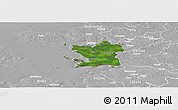Satellite Panoramic Map of Ridala, lighten, desaturated