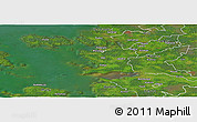 Satellite Panoramic Map of Ridala
