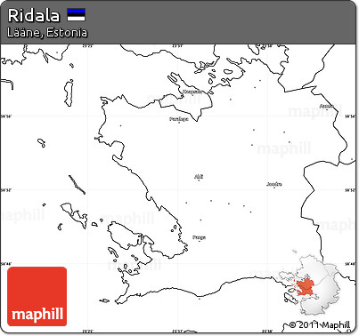 Blank Simple Map of Ridala