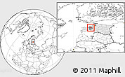 Blank Location Map of Taebla, highlighted country, highlighted parent region