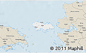 Classic Style 3D Map of Vormsi