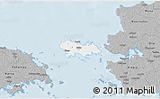 Gray 3D Map of Vormsi