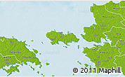Physical 3D Map of Vormsi