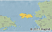 Savanna Style 3D Map of Vormsi