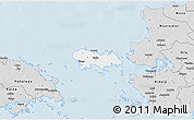 Silver Style 3D Map of Vormsi