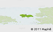 Physical Panoramic Map of Vormsi, lighten
