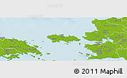 Physical Panoramic Map of Vormsi