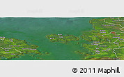 Satellite Panoramic Map of Vormsi