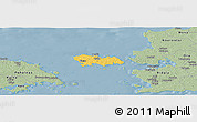 Savanna Style Panoramic Map of Vormsi