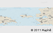 Shaded Relief Panoramic Map of Vormsi