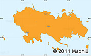 Political Simple Map of Vormsi