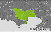 Physical 3D Map of Audru, desaturated