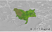 Satellite 3D Map of Audru, lighten, desaturated