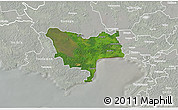 Satellite 3D Map of Audru, lighten, semi-desaturated