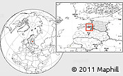 Blank Location Map of Audru, highlighted country, highlighted parent region