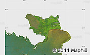Satellite Map of Audru, single color outside