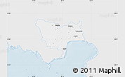 Silver Style Map of Audru, single color outside