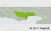 Physical Panoramic Map of Audru, lighten, semi-desaturated