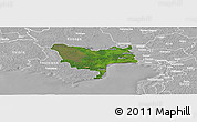 Satellite Panoramic Map of Audru, lighten, desaturated