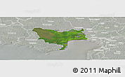 Satellite Panoramic Map of Audru, lighten, semi-desaturated