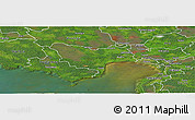 Satellite Panoramic Map of Audru