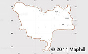 Classic Style Simple Map of Audru, cropped outside