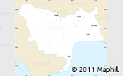 Classic Style Simple Map of Audru, single color outside
