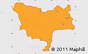 Political Simple Map of Audru, cropped outside