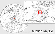 Blank Location Map of Häädemeeste