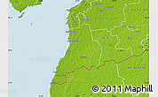 Physical Map of Häädemeeste