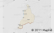 Shaded Relief Map of Häädemeeste, lighten, desaturated