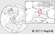 Blank Location Map of Halinga