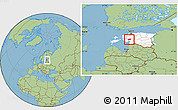Savanna Style Location Map of Halinga, highlighted country