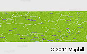 Physical Panoramic Map of Halinga