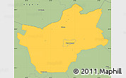 Savanna Style Simple Map of Halinga
